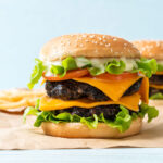 fresh tasty burger